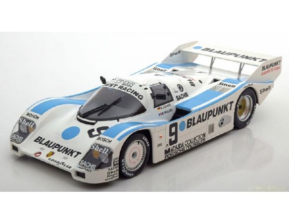 Norev NV187407 PORSCHE 962 C N.9 DNF 1000 KM NURBURGRING 1987 K.LUDWIG-B.WOLLEK 1:18 Modellino