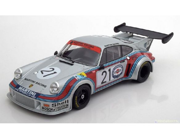 Norev NV187425 PORSCHE 911 RSR TURBO N.21 DNF LM 1974 H.KOINIGG-M.SCHURTI 1:18 Modellino