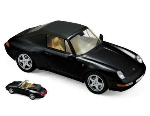 Norev NV187595 PORSCHE 911 CARRERA CABRIOLET 1994 BLACK 1:18 Modellino