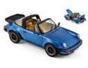 Norev NV187663 PORSCHE 911 TURBO TARGA 1987 BLUE METALLIC 1:18 Modellino