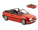 Norev NV188433 VW GOLF CABRIOLET 1995 RED 1:18 Modellino