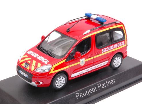 Norev NV479818 PEUGEOT PARTNER 2010 SECOURS MEDICAL 1:43 Modellino