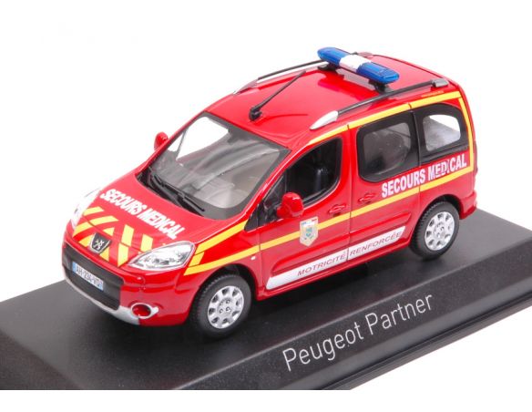 Norev NV479818 PEUGEOT PARTNER 2010 SECOURS MEDICAL 1:43 Modellino