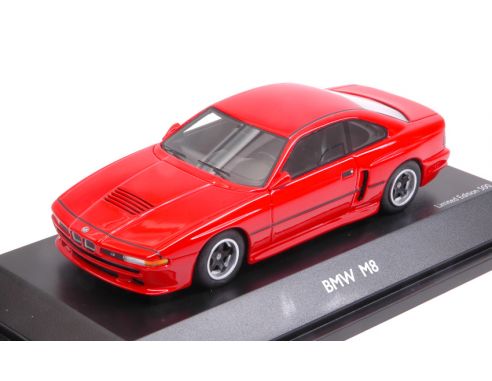Schuco SH9026 BMW M8 COUPE' RED 1:43 Modellino