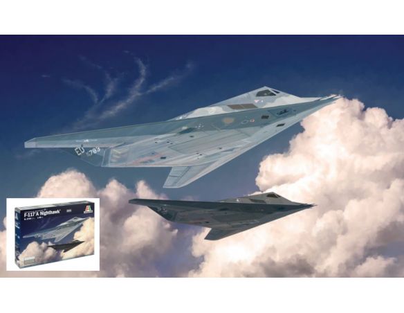 Italeri IT2750 F-117A NIGHTHAWK KIT 1:48 Modellino