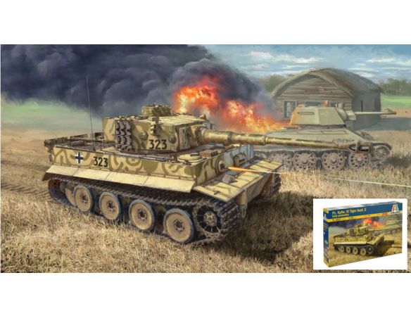 Italeri IT6557 PZ.KPFW.VI AUSF.E TIGER EARLY PROD.KIT 1:35 Modellino