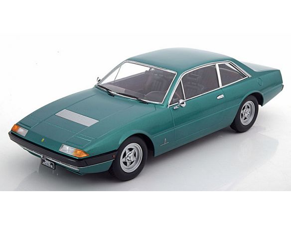 KK Scale KKDC180164 FERRARI 365 GT4 2+2 1972 LIGHT GREEN 1:18 Modellino