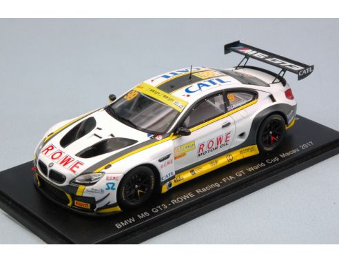 Spark Model SA148 BMW M6 GT3 N.99 FIA GT WORLD CUP MACAU 2017 T.BLOMQVIST 1:43 Modellino