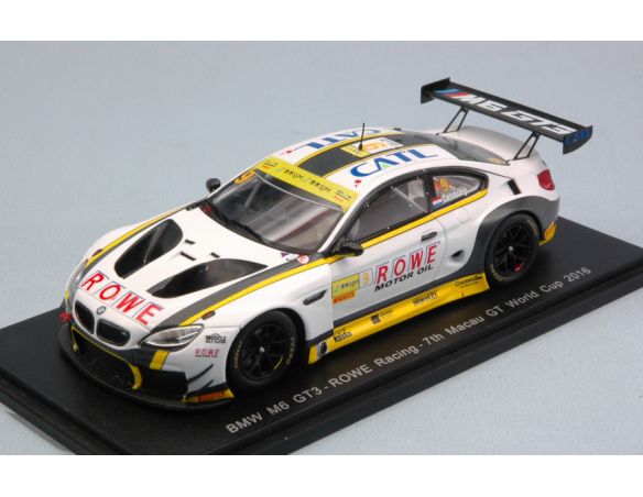 Spark Model SA149 BMW M6 GT3 N.9 FIA GT WORLD CUP MACAU 2016 N.CATSBURG 1:43 Modellino