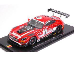 Spark Model SB160 MERCEDES GT3 N.88 NC 24H SPA 2017 SERRALLES-JUNCADELLA-VAUTIER 1:43 Modellino
