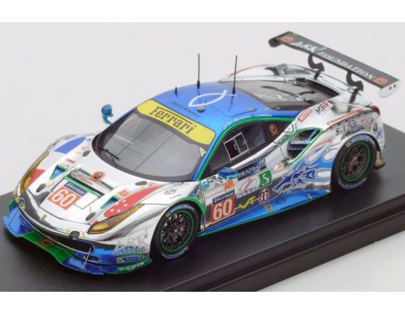 Looksmart LS18LM012 FERRARI 488 GTE N.60 41th LM 2017 R.WEE-A.PARENTE-H.KATOH C/VETRINA 1:18 Modellino