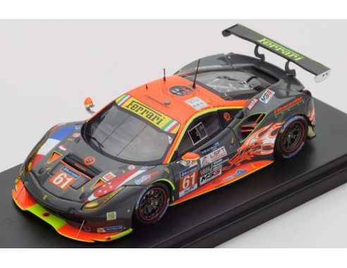 Looksmart LS18LM013 FERRARI 488 GTE N.61 32th LM 2017 M.GRIFFIN-W.S.MOK-K.SAWA C/VETR.1:18 Modellino