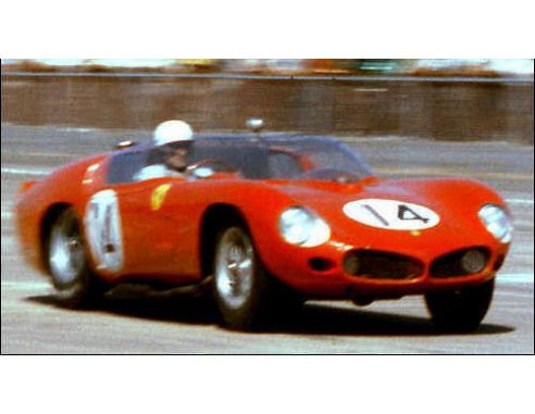 Looksmart LSLM047 FERRARI TR 61 N.14 WINNER 12 H SEBRING 1961 P.HILL-O.GENDEBIEN 1:43 Modellino