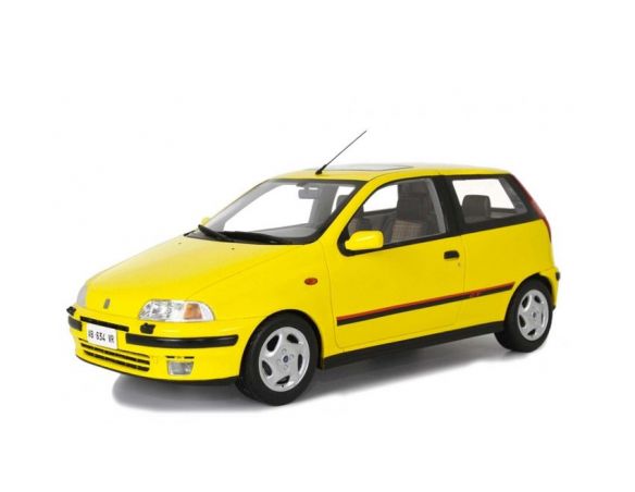 LAUDO RACING LM113C FIAT PUNTO GT 1993 YELLOW 1:18 Modellino