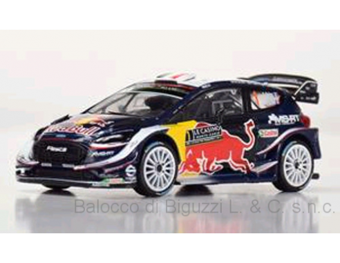 Ixo model RAM661 FORD FIESTA WRC N.1 WINNER MONTE CARLO 2018 S.OGIER-J.INGRASSIA 1:43 Modellino