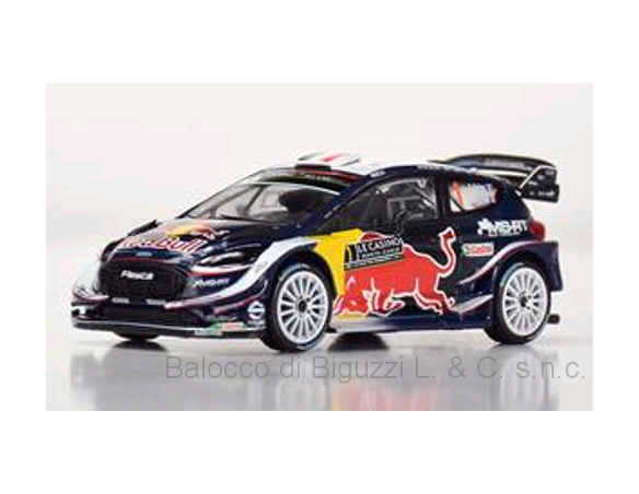 Ixo model RAM661 FORD FIESTA WRC N.1 WINNER MONTE CARLO 2018 S.OGIER-J.INGRASSIA 1:43 Modellino