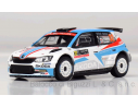Ixo model RAM664 SKOD FABIA R5 N.32 10th RALLY MONTE CARLO 2018 KOPECKY-DRESLER 1:43 Modellino