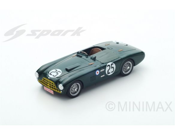 Spark Model S2423 ASTON MARTIN DB3 SPYDER N.25 ACCIDENT LM 1952 L.MACKLIN-P.COLLINS 1:43 Modellino