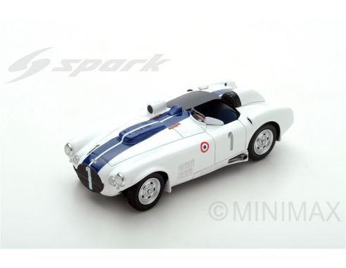 Spark Model S2728 CUNNINGHAM C4-R N.1 5th LM 1954 B.CUNNINGHAM-J.GORDON BENETT 1:43 Modellino