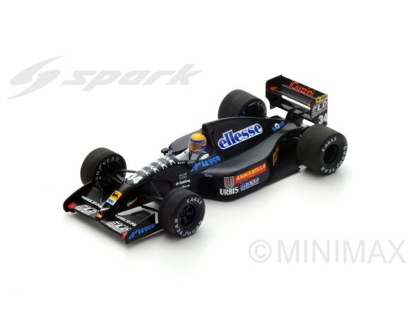 Spark Model S3892 ANDREA MODA-JUDD S921 R.MORENO 1992 N.34 RETIRED MONACO GP 1:43 Modellino