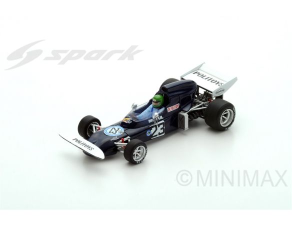 Spark Model S5364 MARCH 721 H.PESCAROLO 1972 N.23 8th ARGENTINIAN GP 1:43 Modellino