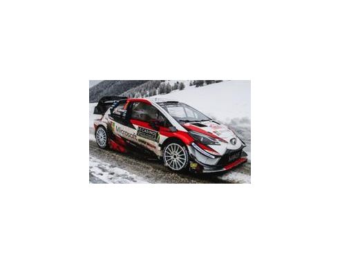 Spark Model S5957 TOYOTA YARIS WRC N.7 3rd MONTE CARLO 2018 J.M.LATVALA-M.ANTTILA 1:43 Modellino