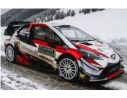 Spark Model S5957 TOYOTA YARIS WRC N.7 3rd MONTE CARLO 2018 J.M.LATVALA-M.ANTTILA 1:43 Modellino