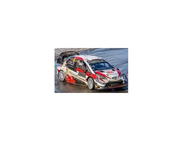 Spark Model S5958 TOYOTA YARIS WRC N.8 2nd MONTE CARLO 2018 O.TANAK-M.JARVEOJA 1:43 Modellino
