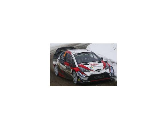 Spark Model S5959 TOYOTA YARIS WRC N.9 7th MONTE CARLO 2018 E.LAPPI-J.FERM 1:43 Modellino