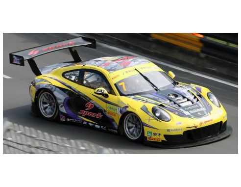 Spark Model SA138 PORSCHE 911 GT3R (991) N.7 FIA GT WORLD CUP MACAU 2017 R.DUMAS 1:43 Modellino