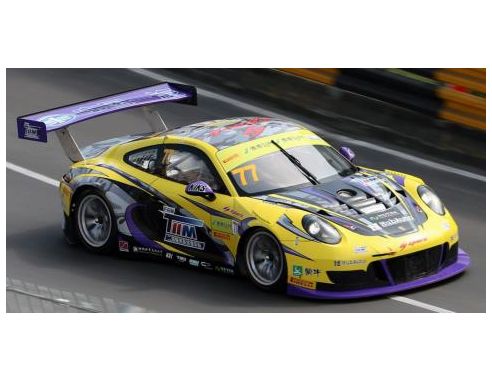 Spark Model SA142 PORSCHE 911 GT3R (991) N.77 FIA GT WORLD CUP MACAU 2017 H.YOSHIMOTO 1:43 Modellino