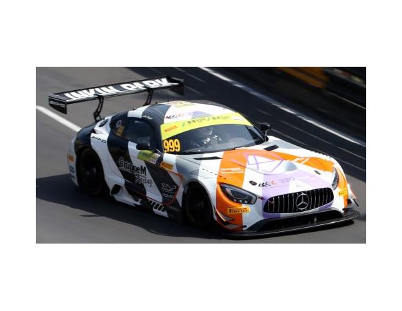 Spark Model SA147 MERCEDES AMG GT3 N.999 3rd FIA GT WORLD CUP MACAU 2017 M.ENGEL 1:43 Modellino