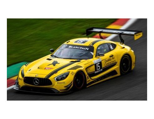 Spark Model SB161 MERCEDES GT3 N.15 NC 24H SPA 2017 CHAPONIK-SANDBERG-HECKERT-BLEEK.1:43 Modellino