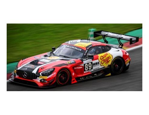Spark Model SB163 MERCEDES GT3 N.89 NC 24H SPA 2017 PERFETTI-FONTANA-BADEY-BASTIAN 1:43 Modellino