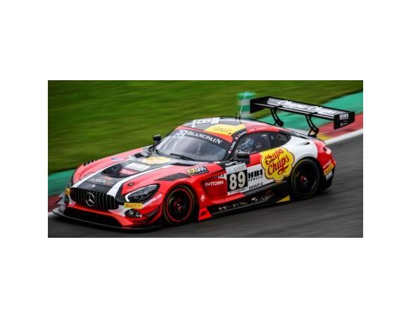 Spark Model SB163 MERCEDES GT3 N.89 NC 24H SPA 2017 PERFETTI-FONTANA-BADEY-BASTIAN 1:43 Modellino