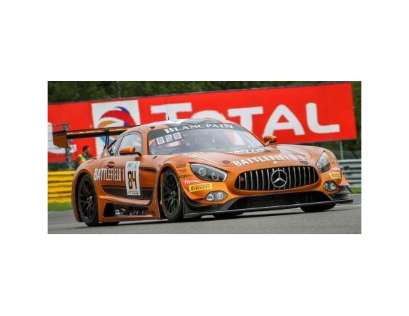Spark Model SB165 MERCEDES GT3 N.84 NC 24H SPA 2017 ERIKSSON-BUHK-PERERA 1:43 Modellino