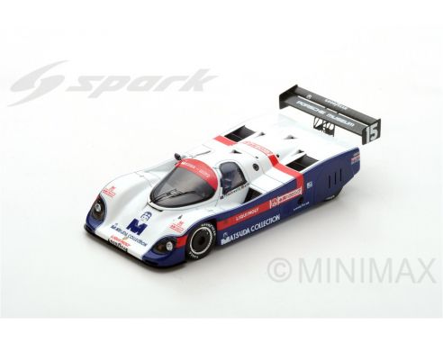 Spark Model SJ045 PORSCHE 962C N.15 3rd WEC IN JAPAN 1987 M.BALDI-M.THACKWELL 1:43 Modellino