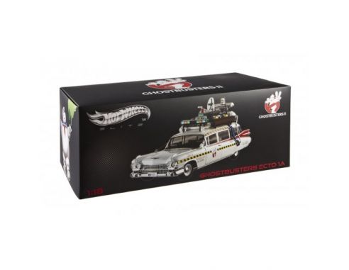 Hot Wheels Elite HWX5470 CADILLAC 1959 ECTO-1A GHOSTBUSTERS II 1:18 Modellino