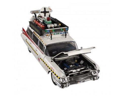 Hot Wheels Elite HWX5470 CADILLAC 1959 ECTO-1A GHOSTBUSTERS II 1:18 Modellino