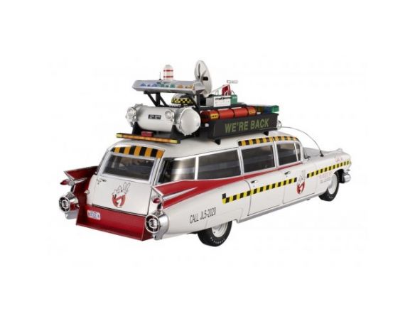 Hot Wheels Elite HWX5470 CADILLAC 1959 ECTO-1A GHOSTBUSTERS II 1:18 Modellino