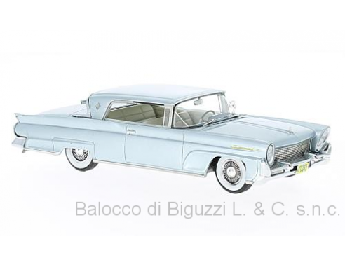 Neo Scale Models NEO46001 LINCOLN CONTINENTAL MKIII 1958 MET.LIGHT BLUE 1:43 Modellino