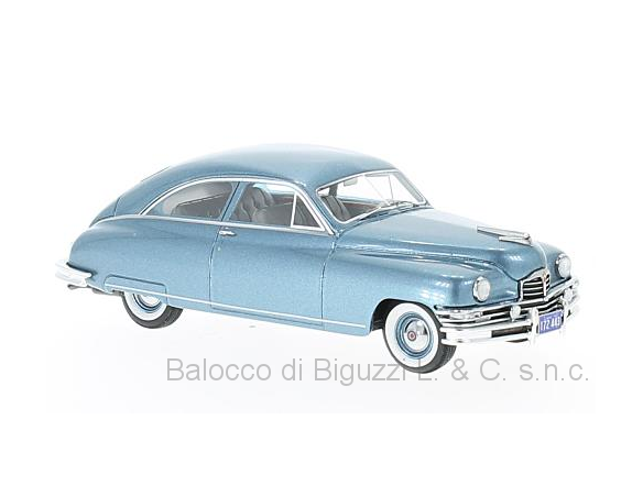 Neo Scale Models NEO46930 PACKARD SUPER DELUXE CLUB SEDAN 2D 1949 TURQUOISE MET.1:43 Modellino