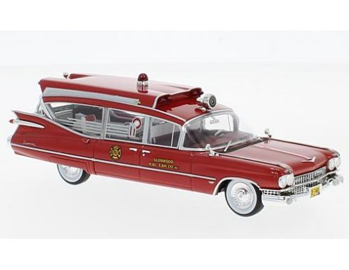 Neo Scale Models NEO45262 CADILLAC S&S SUPERIOR AMBULANCE 1959 1:43 Modellino