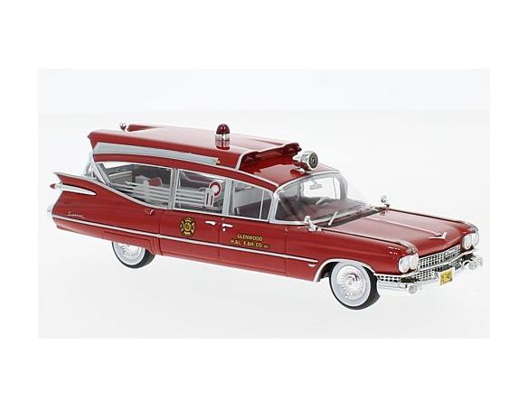 Neo Scale Models NEO45262 CADILLAC S&S SUPERIOR AMBULANCE 1959 1:43 Modellino