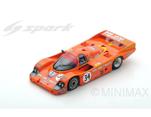 Spark Model S5520 PORSCHE 956 N.34 ACCIDENT LM 1984 L.PERKINS-P.BROCK 1:43 Modellino