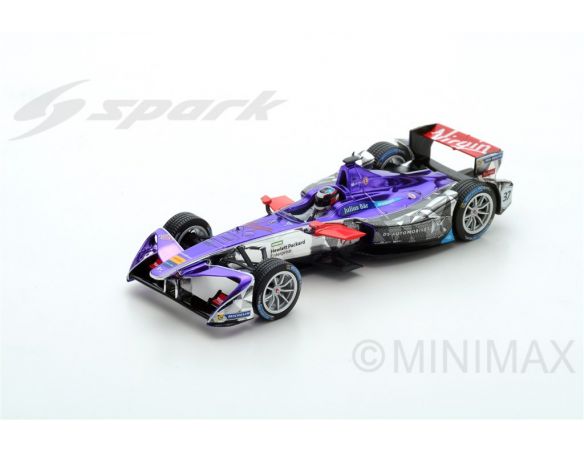Spark Model S5909 DS VIRGIN RACING J.M.LOPEZ 2017 N.37 Rd6 PARIS FORMULA E 1:43 Modellino