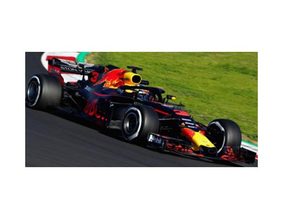 Spark Model S6058 RED BULL ASTON MARTIN RB14 D.RICCIARDO 2018 N.3 WINNER CHINESE GP 1:43 Modellino