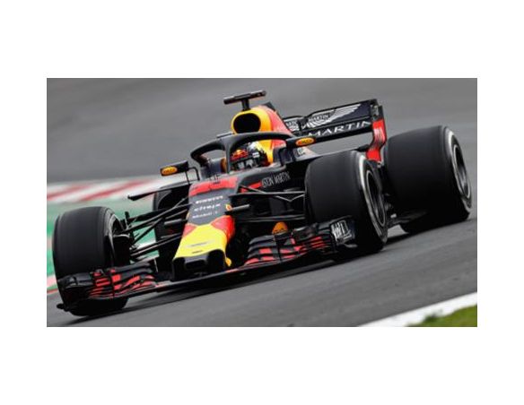 Spark Model S6059 RED BULL ASTON MARTIN RB14 M.VERSTAPPEN 2018 N.33 6th AUSTRALIAN GP 1:43 Modellino