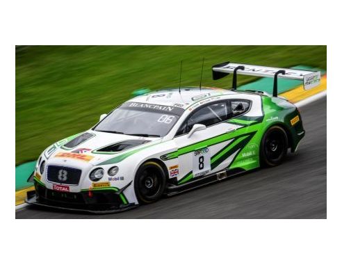 Spark Model SB139 BENTLEY CONTINENTAL GT3 N.8 2nd 24H SPA SOULET-ABRIL-SOUCEK 1:43 Modellino