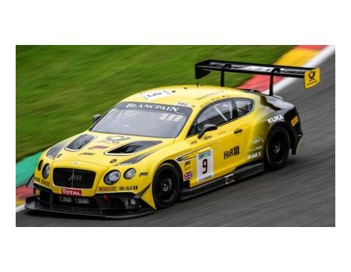 Spark Model SB155 BENTLEY CONTINENTAL GT3 N.9 NC 24H SPA 2017 JONS-PEPPER-VERDONCK 1:43 Modellino